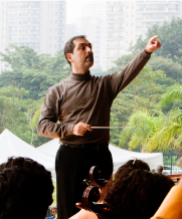 Close Maestro Galindo by Dani Gurgel, 2011, Ibirapuera Park